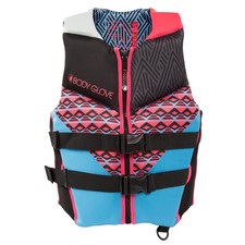 Body Glove Women  s Phantom USCGA Life Jacket PFD - BLU/PNK2 - XXL