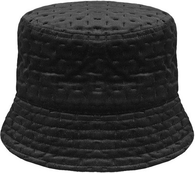 Kangool Dash Quilted Bin Earflaps Men Women Bucket Hat Black  display picture 2