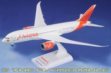 Skymarks 1:200 787-8 Dreamliner Avianca Colombia w/Landing Gear