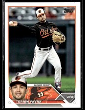 2023 Topps #524 Terrin Vavra RC Baseball Card 1103T