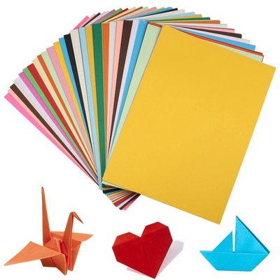 300 Sheets 20 Colors Colored Paper A4 Copy Paper Craft Origami Paper for DIY ...