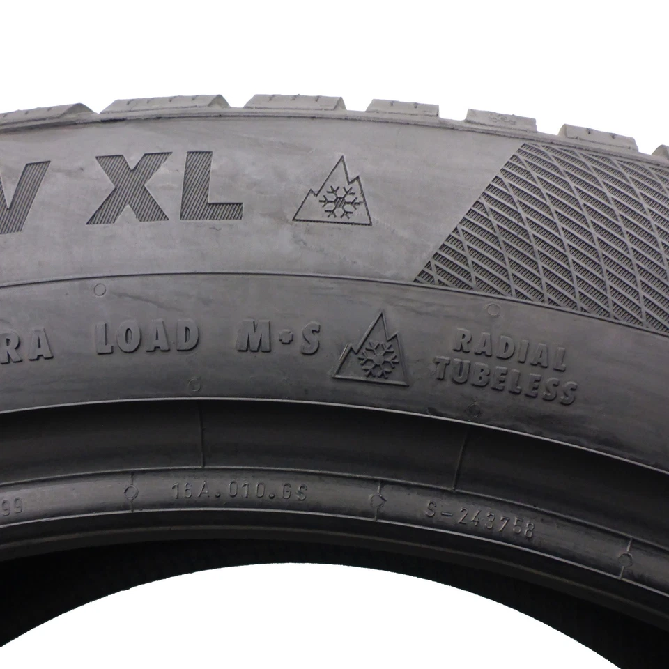 285 45 21 2X CONTINENTAL 285/45 R21 113V XL TS850P Pneus D'Hiver 6-6,8Mm 2018 - Photo 2/4