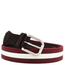 Bally Melvin 35 mm Striped Belt
