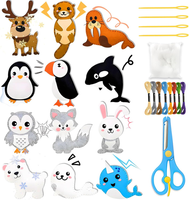 NäHset Kinder, Diy Tierformen Filz NäHset, Filztiere NäHen Set, Tierformen Kusch