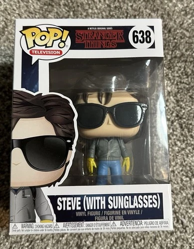 Funko Pop! Vinyl Figure: Stranger Things Steve Harrington with Sunglasses #638