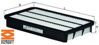 Knecht LX810 Luftfilter Luftfiltereinsatz FüR Toyota FüR Lexus
