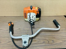 STIHL FS250 Trimmer Engine Head 40cc Project STARTS RUNS TOPS OUT READ NOTE🔧