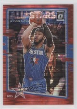 2020-21 Panini Donruss Optic All-Stars Red Pulsar Prizm Jayson Tatum #10 dq2
