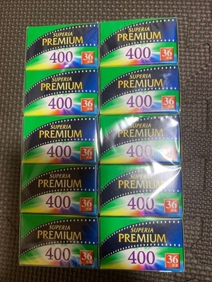 FUJI Fujifilm SUPERIA 135 PREMIUM 400 36EX Farbnegativfilm 10er Set NEU