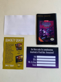 DuckTales Remastered **DAMAGED SCREW** AP Press Kit Timewalk NES Rare Nintendo