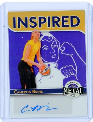 2025 Leaf Metal Women of Sport - Inspired Autographs Cameron Brink