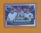 2025 Topps Cosmic Star Clusters Aaron Judge Babe Ruth Mickey Mantles Yankees
