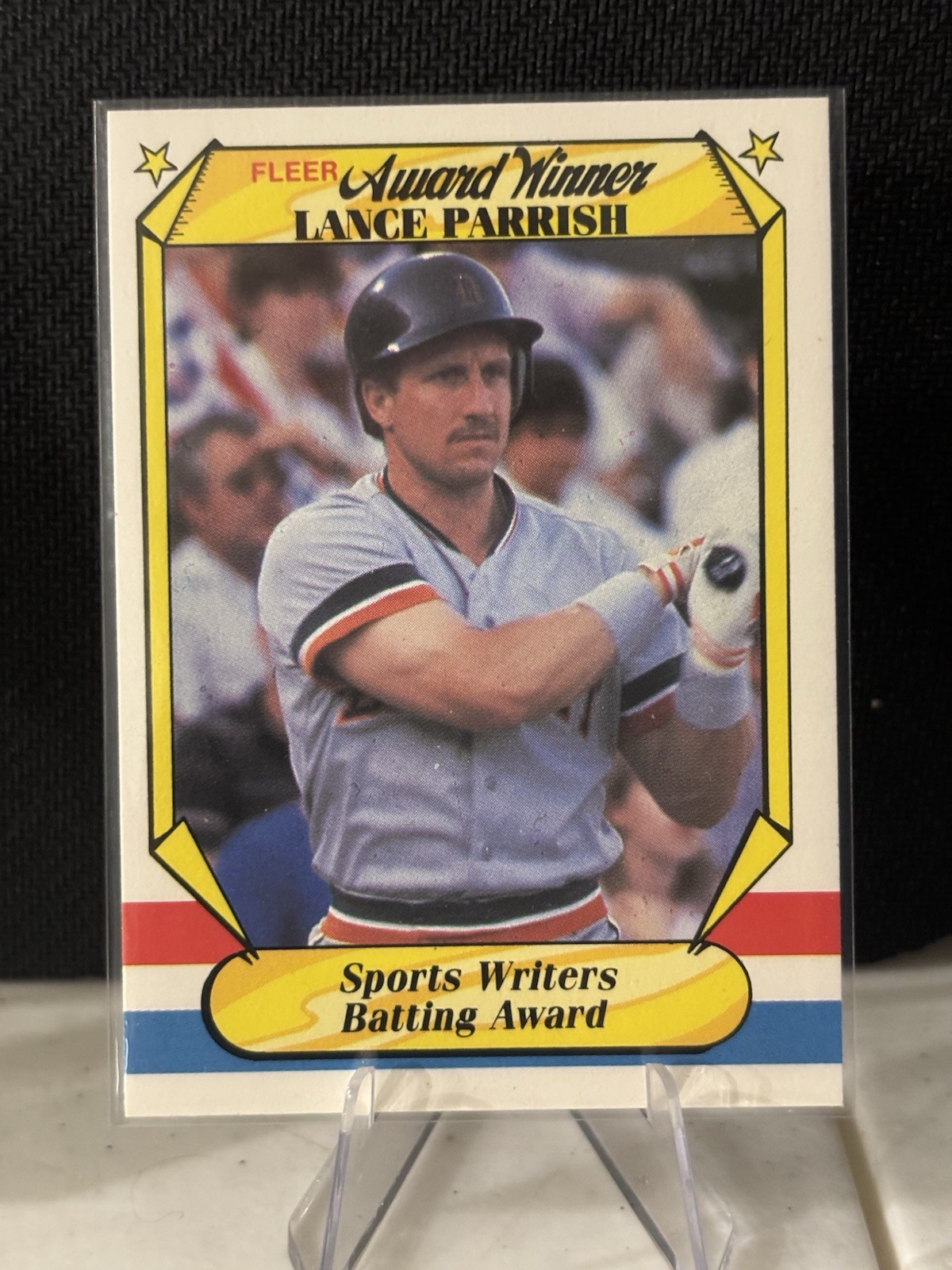 1987 Fleer Award Winners - Lance Parrish #28