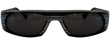 Neostyle Sportivo 2 Black Stripes & Shiny Blue 51-22-125 Sunglasses Rx Ready