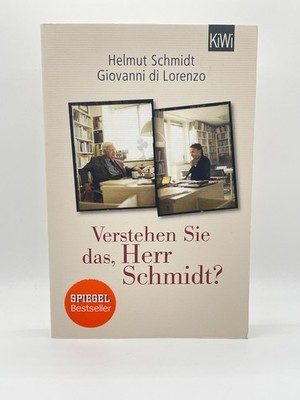 Verstehen Sie das, Herr Schmidt? von Helmut Schmidt | Taschenbuch Bestseller
