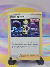 Pokemon TCG Fusion Strike Card | Elesa's Sparkle 233/264 Uncommon