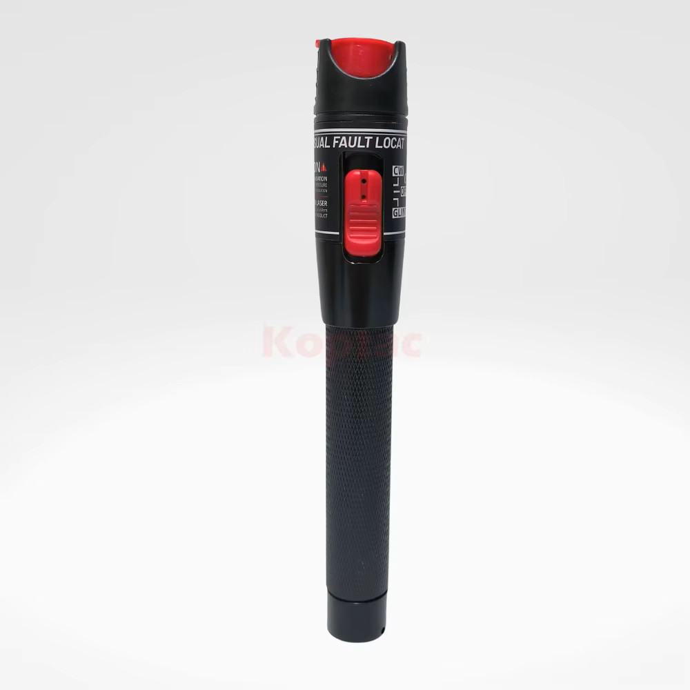 50mW Visual Fault Locator FTTH Fiber Optic Cable Tester Pen 50KM Red Light VFL