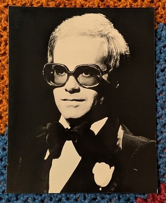 ELTON JOHN - Original Promo Photo. DJM Records. 1973. Goodbye Yellow Brick Road.