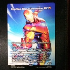 Iron Man, Titan of Innovation (Borderless) Marvel Universe Eternal-Legal Regular