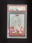 1996 POKÉMON JAPANESE BANDAI MEWTWO PRISM CARDDASS VENDING CARD PSA 9 MINT