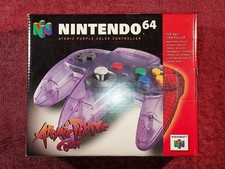 New Atomic Purple Controller Nintendo 64 N64 ...