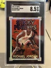 1996 Topps Michael Jordan Season's Best Sticky Fingers card# 18 SGC 8.5 NM-MT+