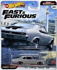 Hot Wheels 2021 - '70 Chevy Nova SS - Fast & Furious Premium Fast Superstars 4/5