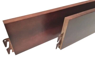 B&H PANEL Wood Bed Rails – Cherry Finish - Hook-on - Twin, Full, Queen, King, Cal King