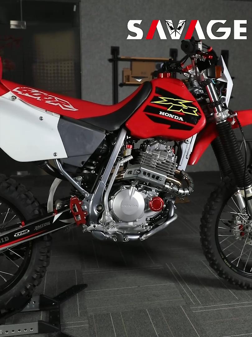 XR Red Billet Bling Fairings Body Kit For HONDA XR 400 R 1996-2004 XR400R - Arsenal Productions - Spectacles à Brest - Foto 7