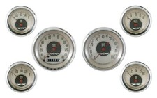 Classic Instruments American Nickel 6 Gauge Setspeedtachfueltempvoltoil Classic Instruments American Nickel 6 Gauge Setspeedtachfueltempvoltoil
