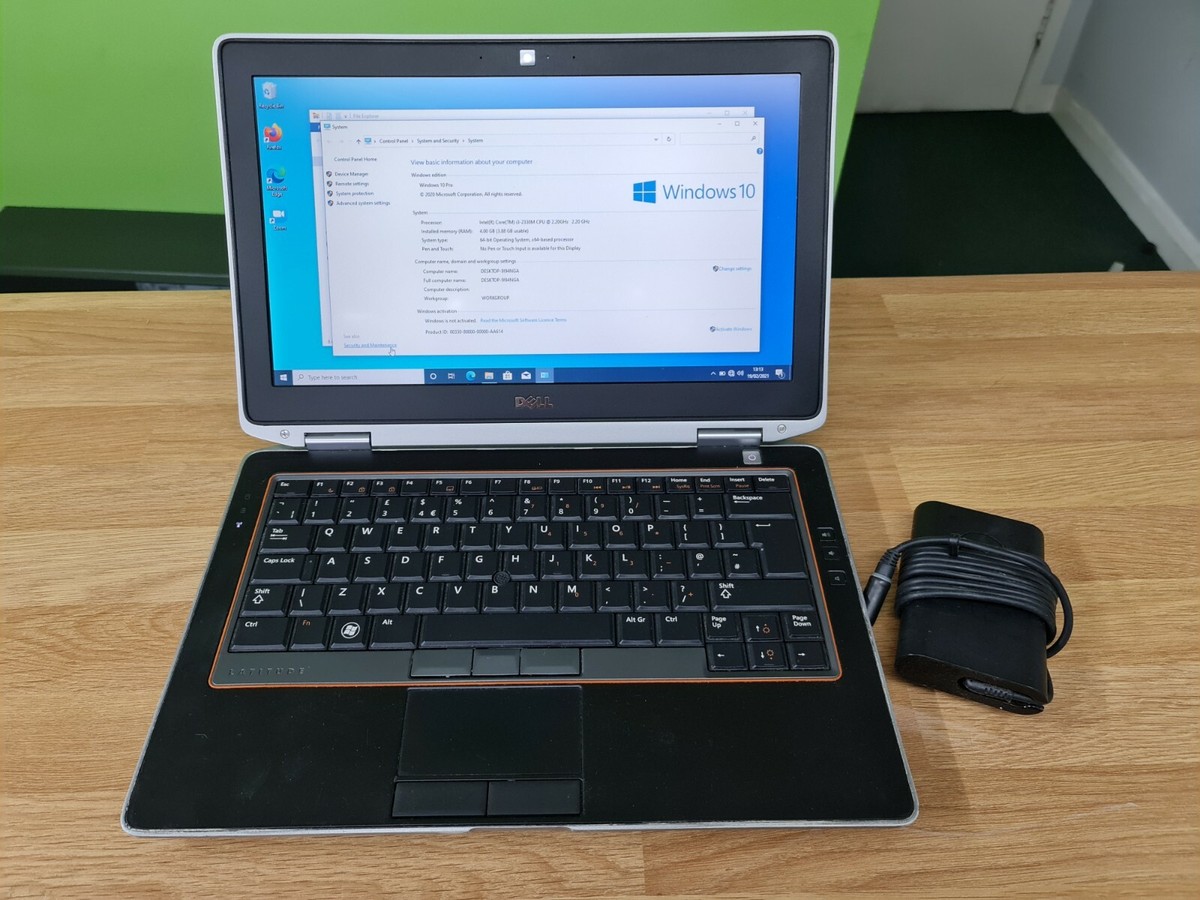 Dell LATITUDE E6320 2nd Gen i3 2.20Ghz 4GB 128GB SSD Win 10 HDMI 