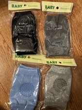Lot 4 Pairs Baby Kneepads New in Package Baby Knee Pads