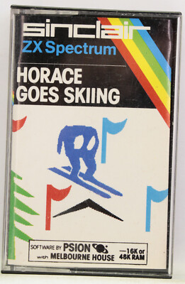 HORACE GOES SKIING BEAM SOFTWARE ZX SPECTRUM SINCLAIR GAME USED UK FR1 83655
