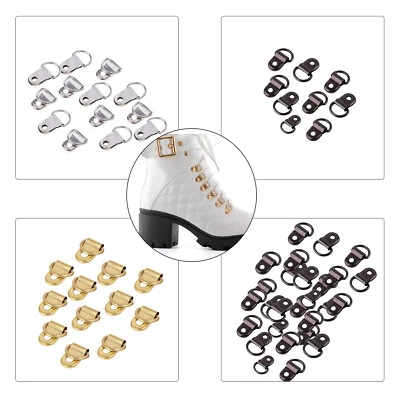 TRIMMING SHOP Ganci ad anello a D con clip gancio foro singolo per cornice foto orologi scarpe decorazione