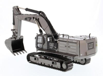 N♡ Cat 390F L Excavator - Gunmetal - Diecast Masters 1:50 Scale Model