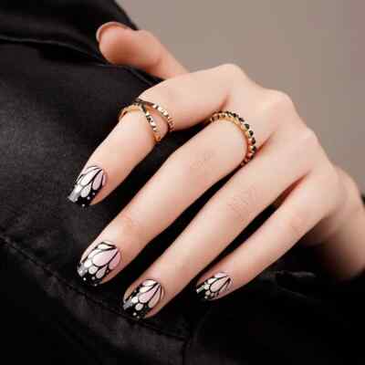 UV-Nagelfolie selbstklebende Nagelfolie Nailwraps