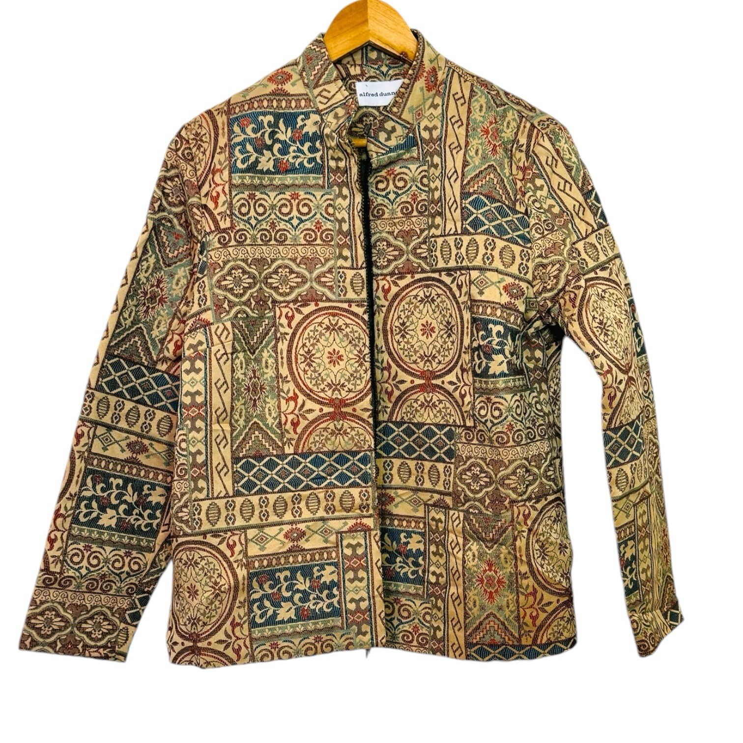 Alfred Dunner Patchwork Tapestry Zip Up Jacket Ar… - image 2