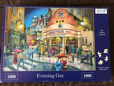 The House of Puzzles - EVENING OUT - 1000 pcs Jig Saw Puzzle