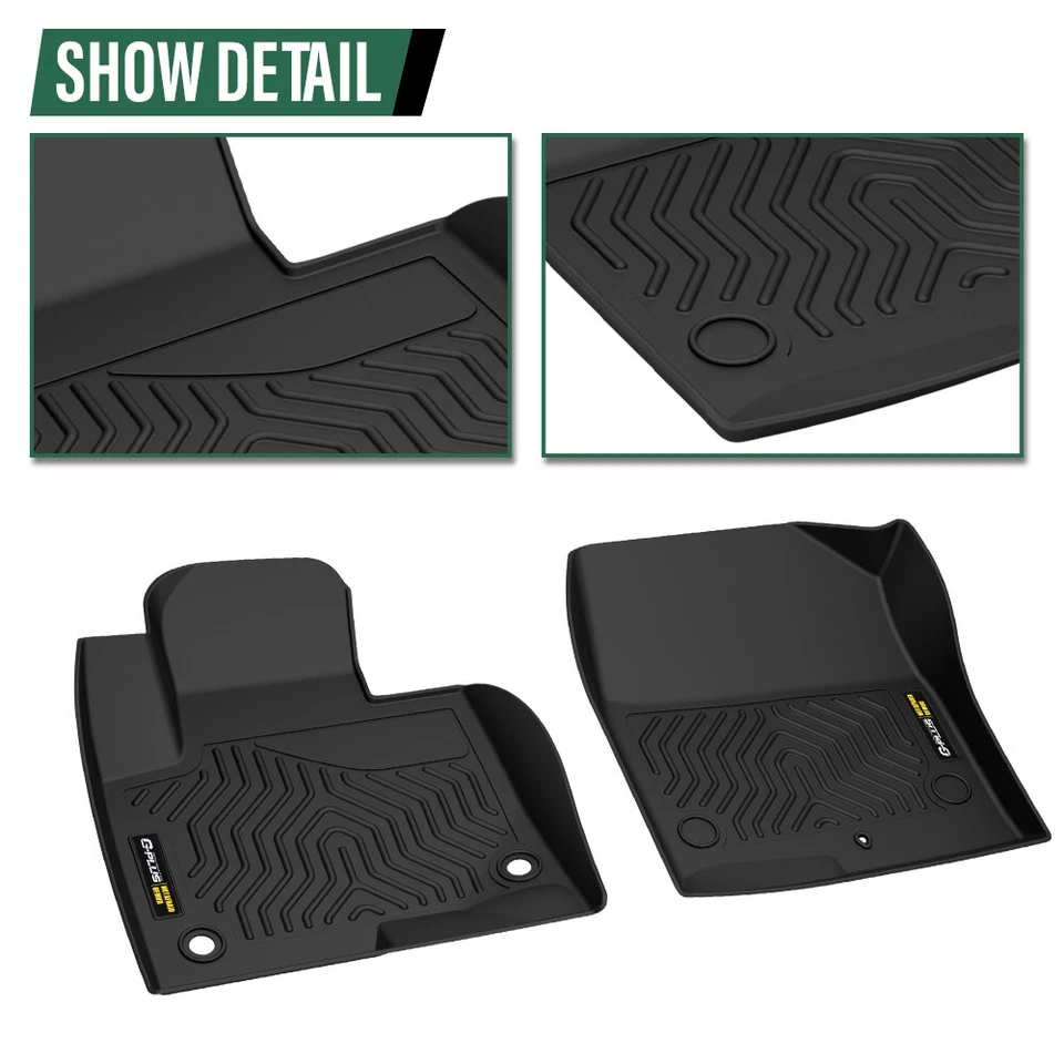 Fit For 13-18 Hyundai Santa Fe Sport All Weather TPE Floor Mats Protection Liner Foto 3 de 4