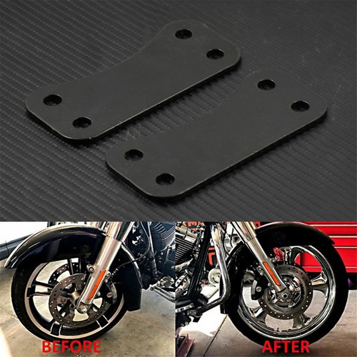 21" Gloss Wrap Front Fender w/Riser Spacers Mount Fit For Harley Touring 2014-up - Picture 2 of 12