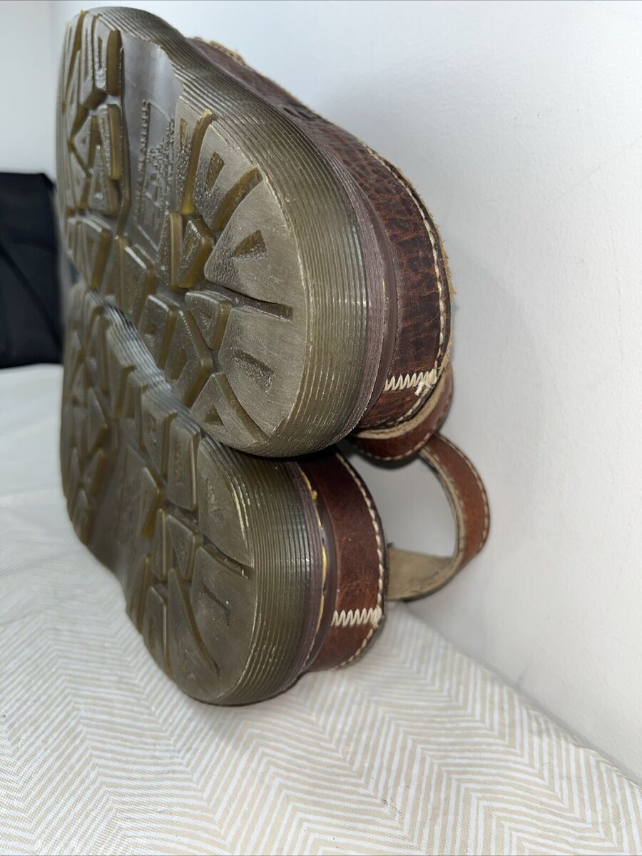 Vtg Dr Doc Martens Leather Fisherman Chunky Sandal Sz 10 Air Vtg Dr Doc Martens Leather Fisherman Chunky Sandal Sz 10 Air