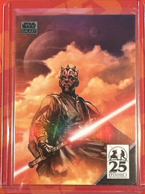 Topps Star Wars Galaxy Darth Maul-  A Sith s Dark Vision #AM-7