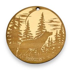 Ornament - Wolf Pines Raw Wood