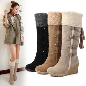 winter booties with heel
