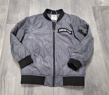 Boys 365 Kids from Garanimals Monster Squad Jacket Size 5 Gray