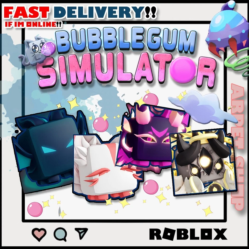 Roblox Bubble Gum Simulator Infinity |Pets| CHEAPEST and Fast Delivery