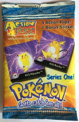 BOOSTER PACK FLIPZ ARTBOX POKEMON SERIES ONE NEW MINT 1999 - Picture 1 of 2