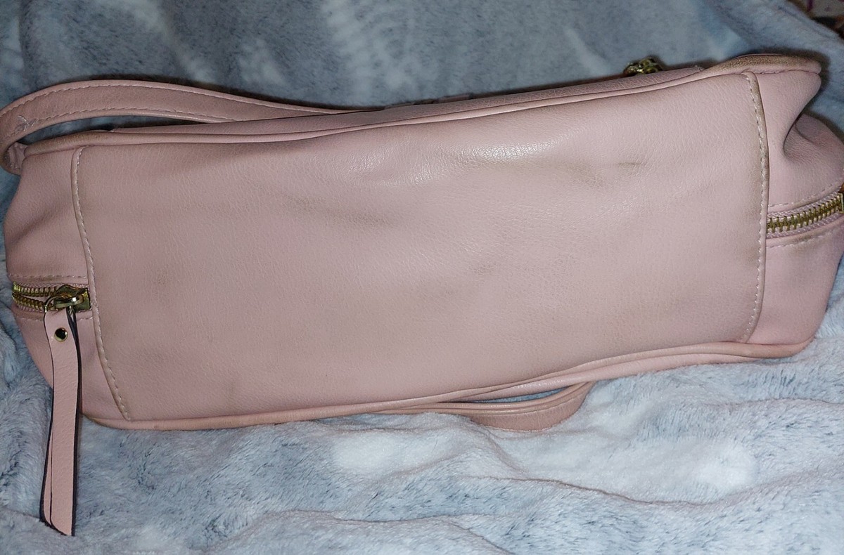 ★NlCK&NLCOLE★ NICOLE NYLON SHOULDER KNOT BAG_LIGHT PINK Designer fashion, Seoul-fully created | W Concept