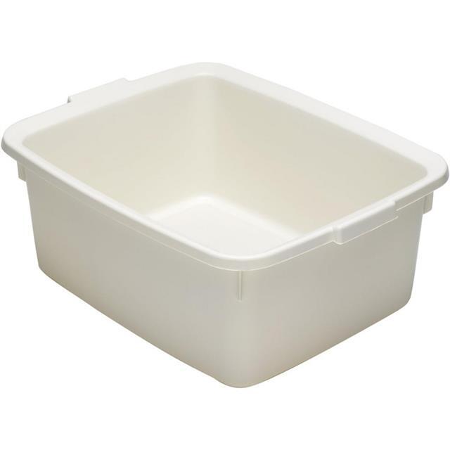 Addis 12L Five Star Rectangular Washing Up Bowl in Soft Linen | 42  x 33 x 16cm