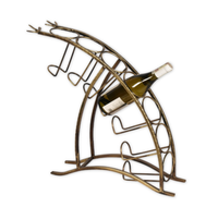 Weinregal Flaschenregal WeinstäNder Wein Regal 7 Flaschen FlaschenstäNder